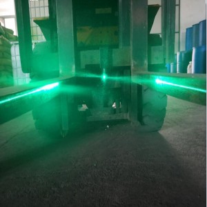 Sisteme de ghidare laser cu stivuitor inofensiv cu fascicul verde sau roșu