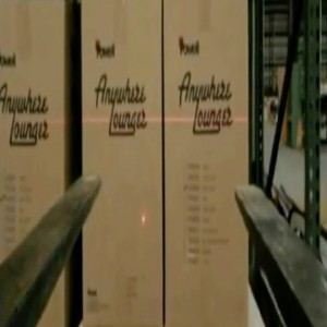 Sistem de ghidare cu laser verde de înaltă calitate pentru depozit